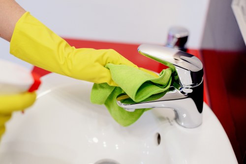 Room-by-room domestic cleaning organization