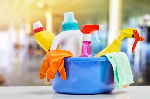 Commercial Wimbledon cleaning service maintaining a tidy business space