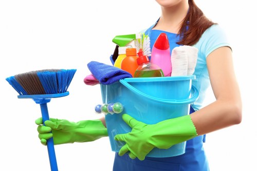 End of tenancy cleaning checklist with a clean rental interior